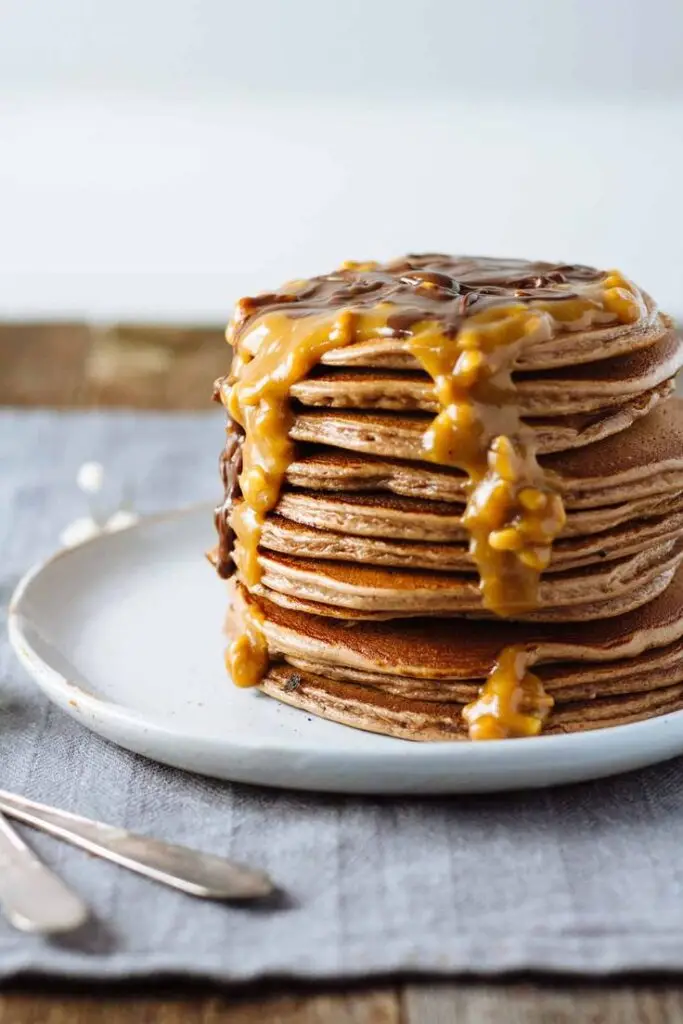 Peanut butter Protein Pancakes