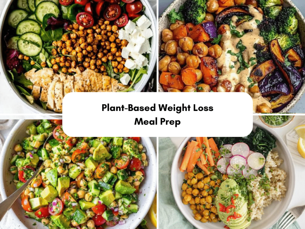 Plant-Based Weight Loss Meal Prep