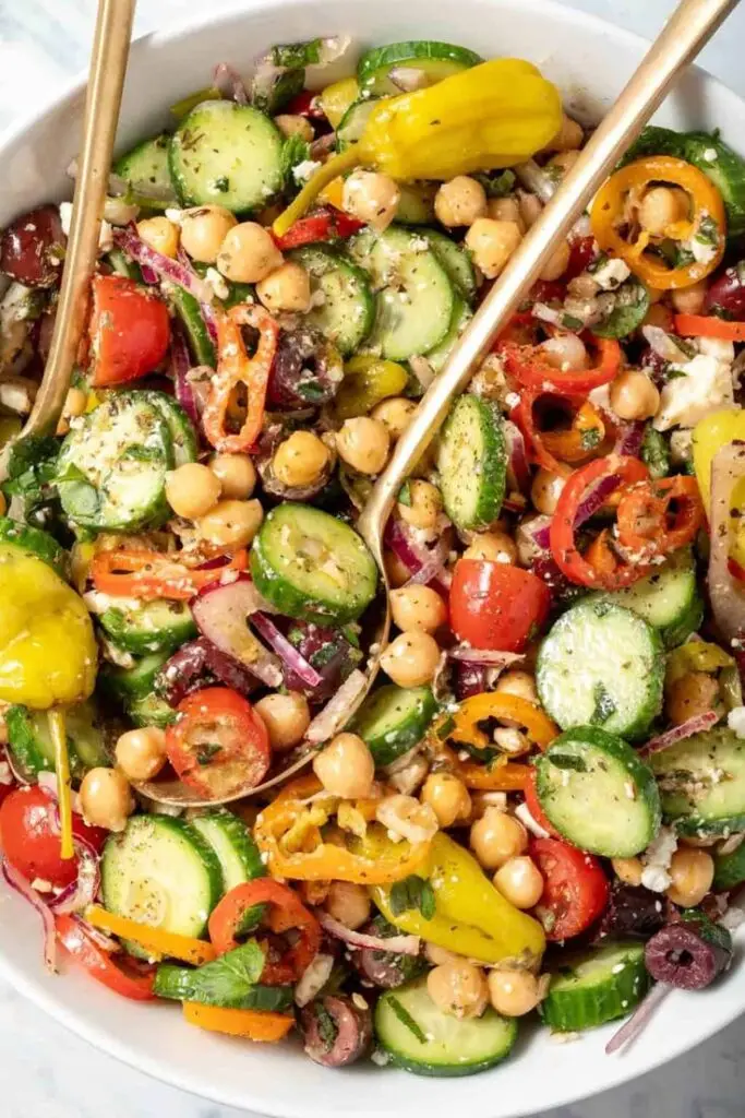 Greek Chickpea Salad