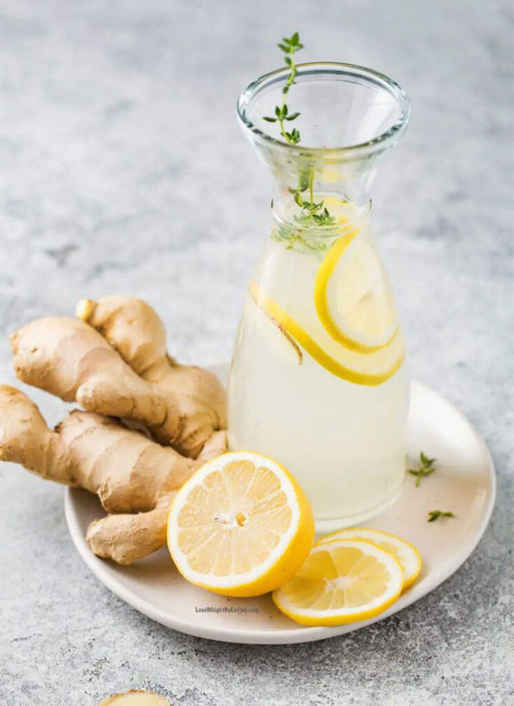 Lemon Ginger Water