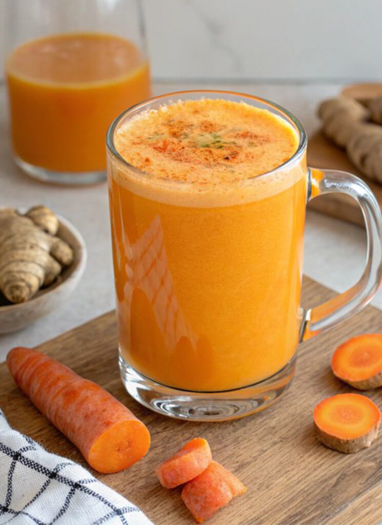 Orange Carrot Ginger Drink